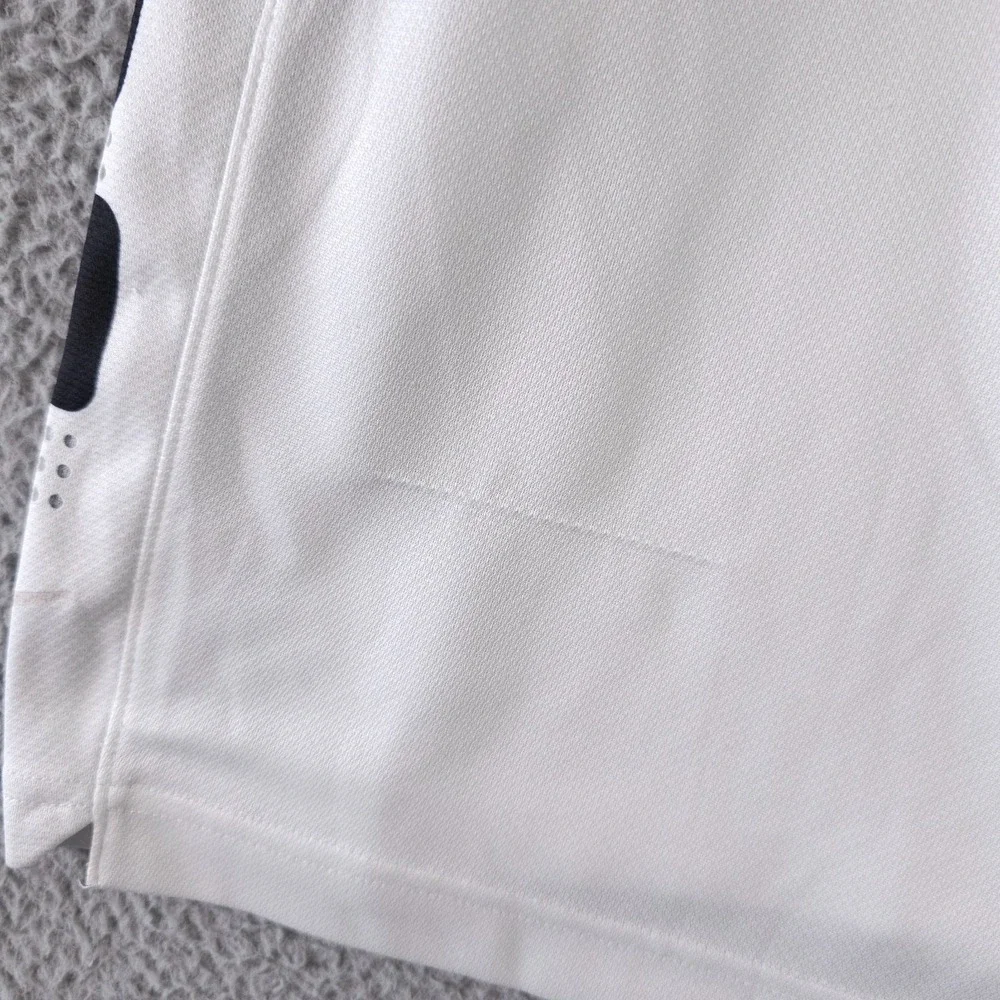 Nike Elite Basketball Shorts Mens XXL White Black Dri Fit Pull On Athletic 9